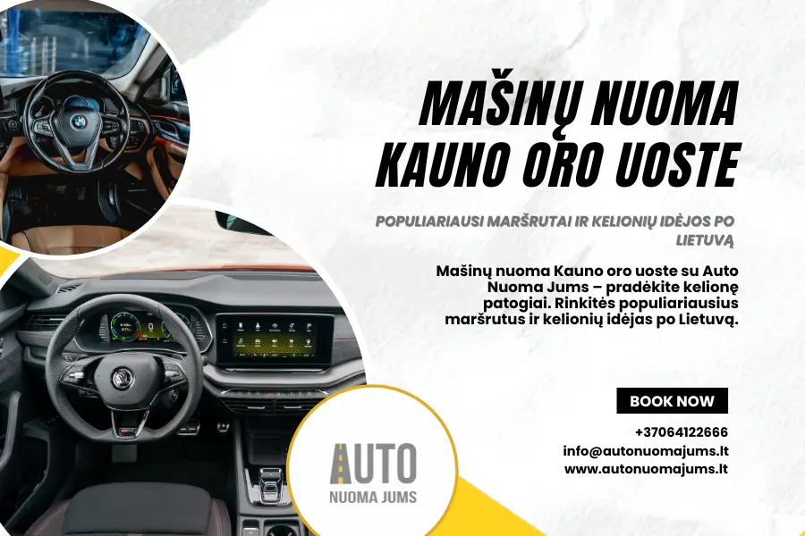 Mašinų nuoma Kauno oro uoste
