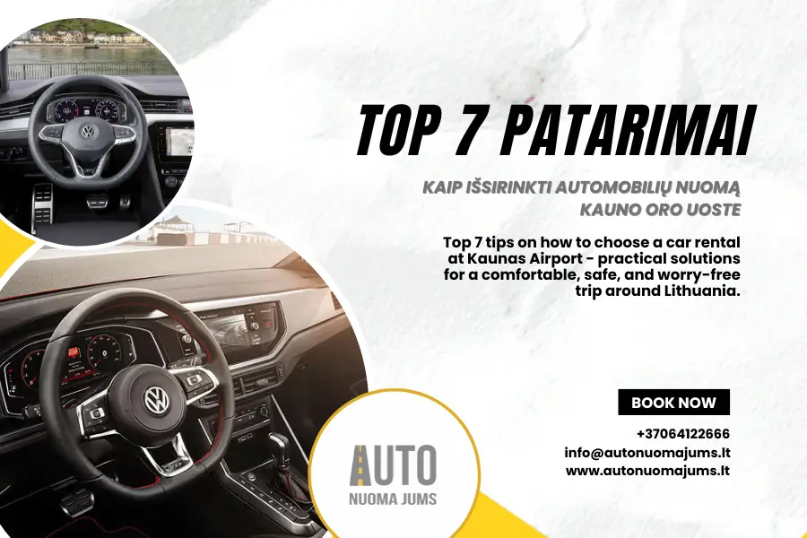 automobilių nuomą Kauno oro uoste